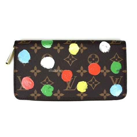 louis vuitton polka dot wallet